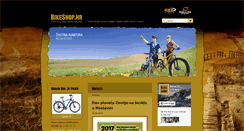 Desktop Screenshot of bikeshop.hr